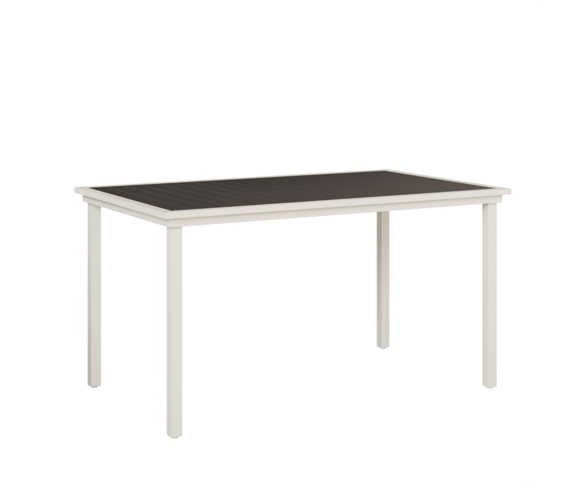 Berlin Gardens Vida 44" x 73" Rectangular Poly Bar Table