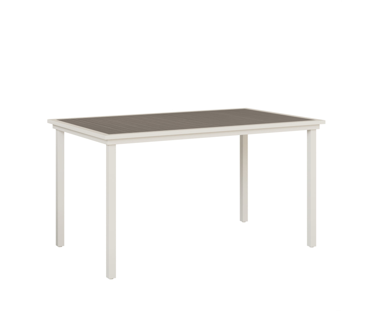 Berlin Gardens Vida 44" x 73" Rectangular Poly Bar Table