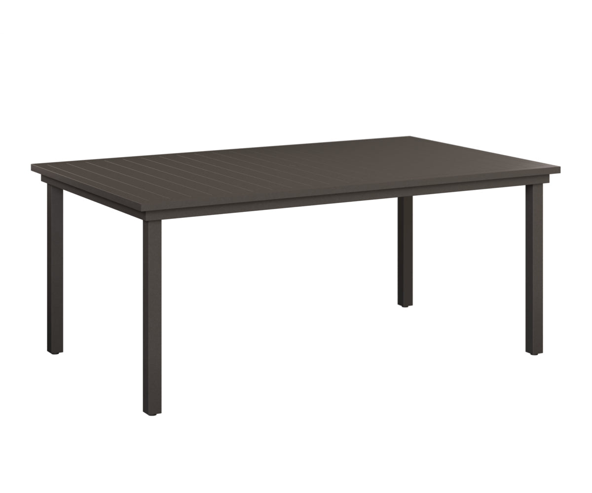 Berlin Gardens Vida 44" x 73" Rectangular Aluminum Dining Table