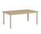 Berlin Gardens Vida 44" x 73" Rectangular Aluminum Dining Table