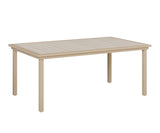 Berlin Gardens Vida 44" x 73" Rectangular Poly Dining Table