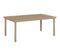 Berlin Gardens Vida 44" x 73" Rectangular Aluminum Dining Table