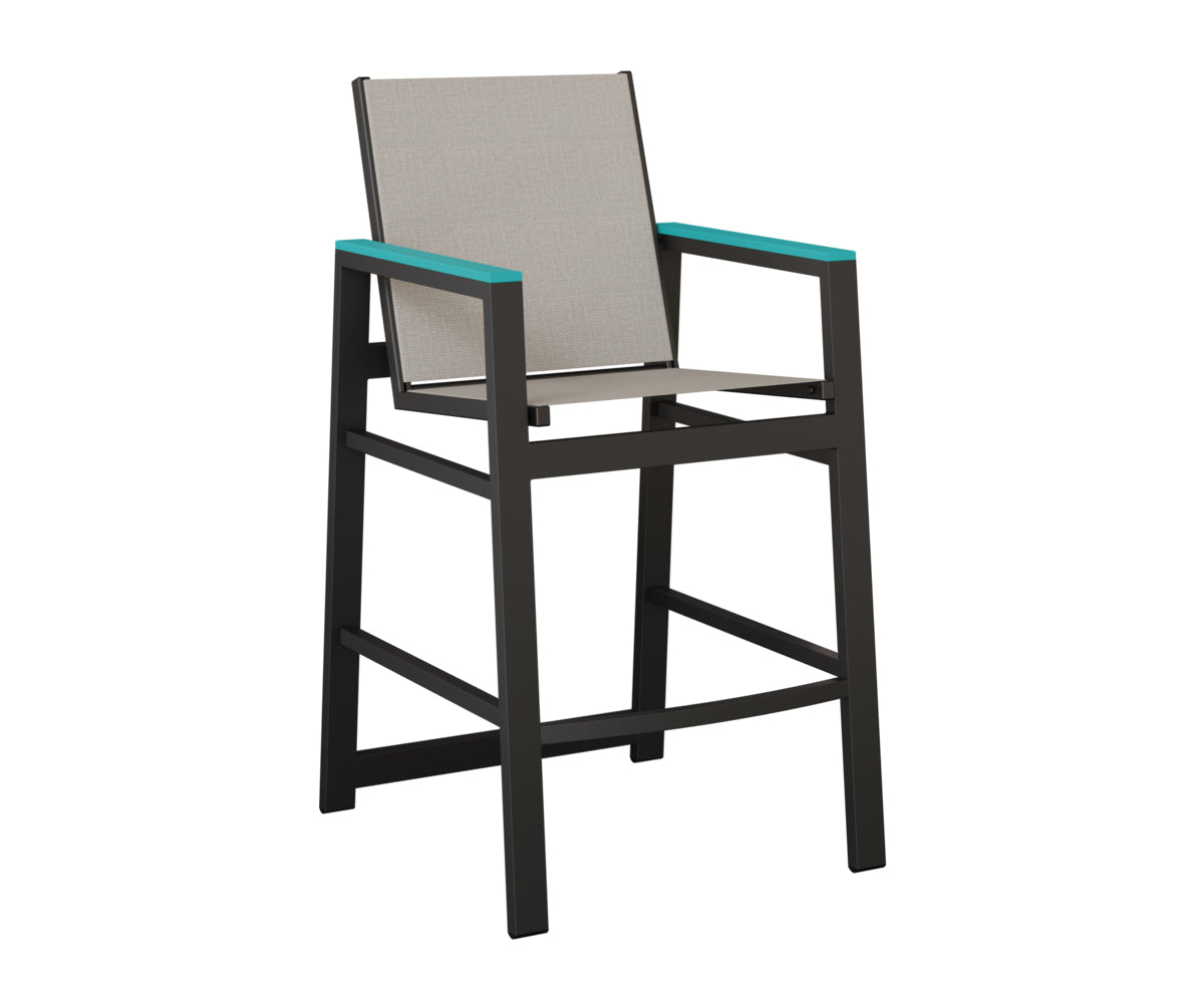 Berlin Gardens Vida Padded Sling Bar Chair