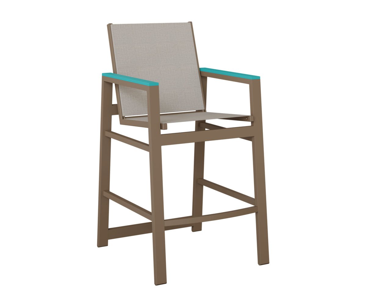Berlin Gardens Vida Padded Sling Bar Chair
