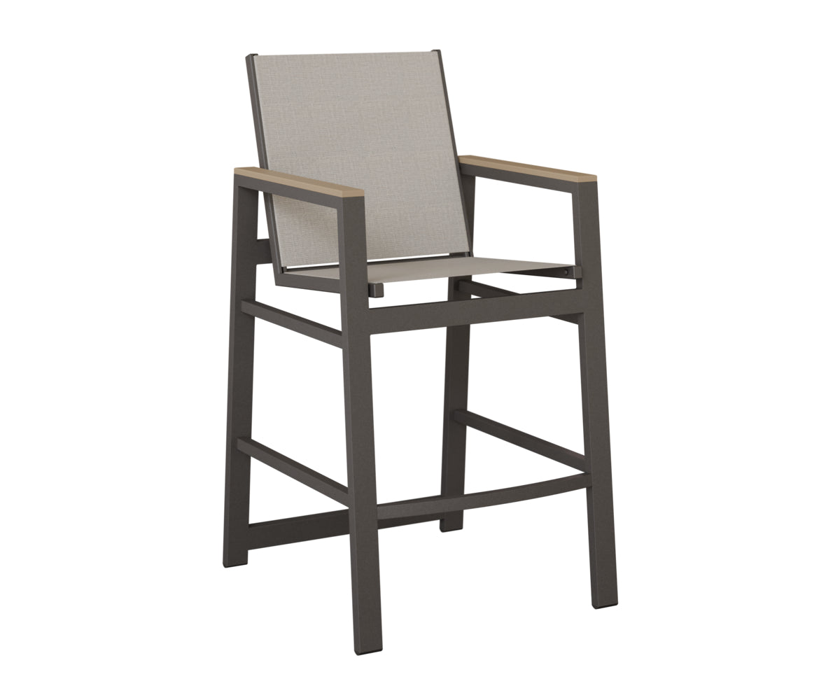 Berlin Gardens Vida Padded Sling Bar Chair