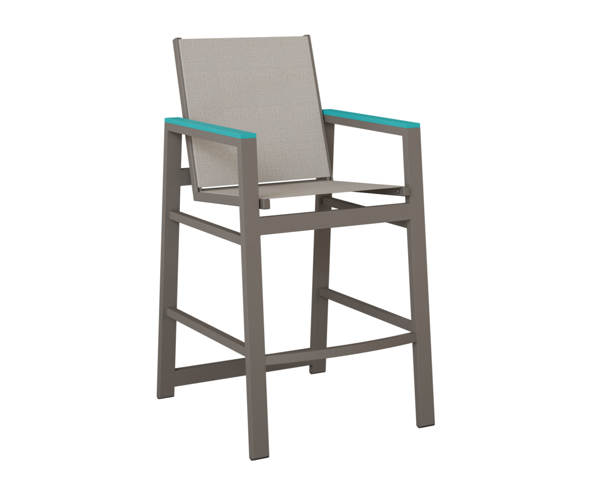 Berlin Gardens Vida Padded Sling Bar Chair