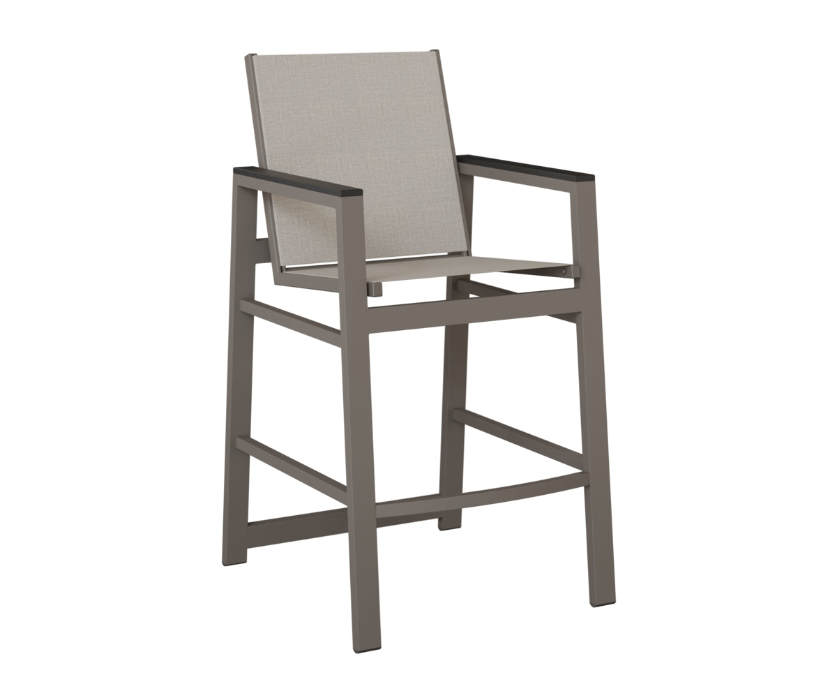 Berlin Gardens Vida Padded Sling Bar Chair