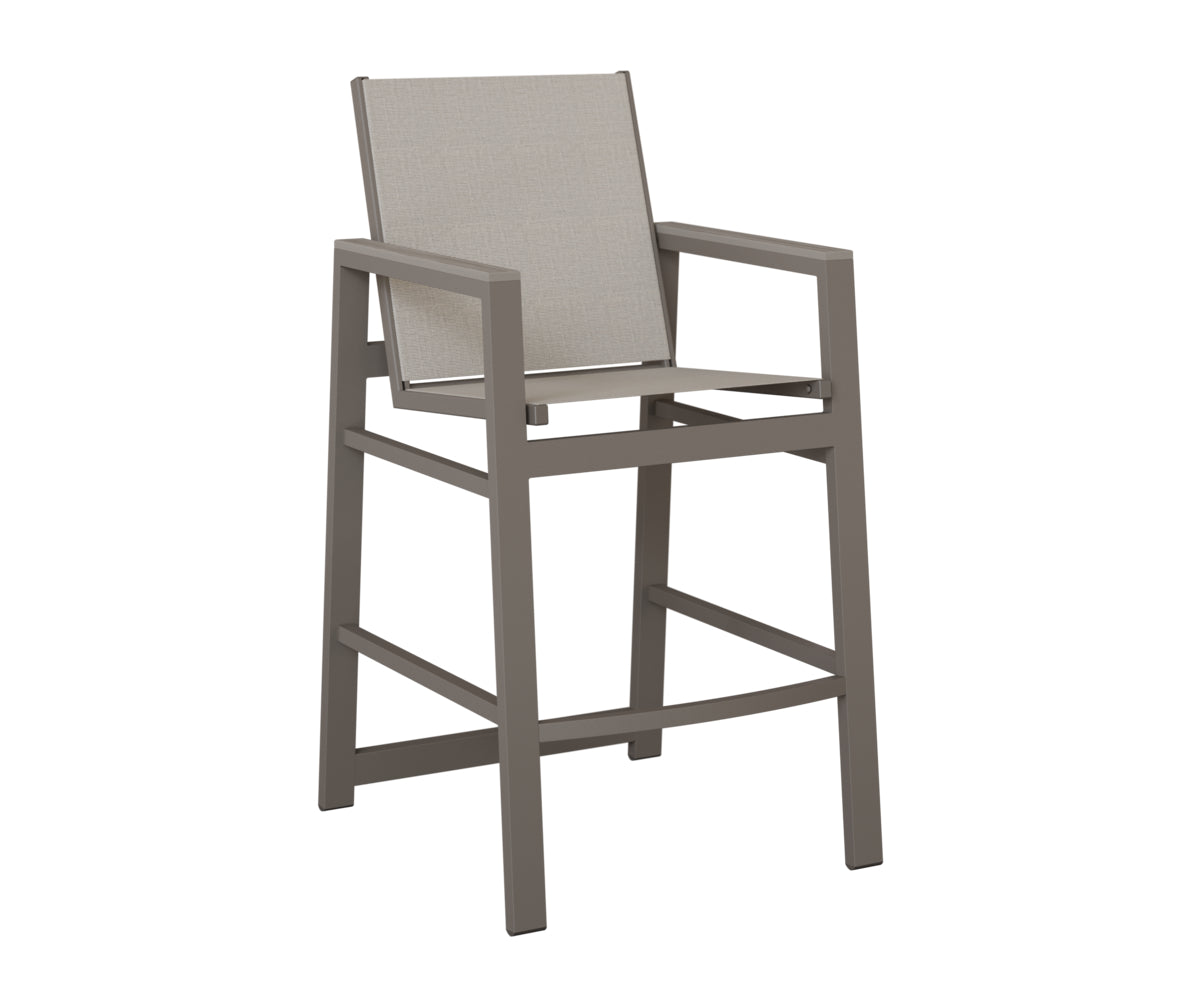 Berlin Gardens Vida Padded Sling Bar Chair