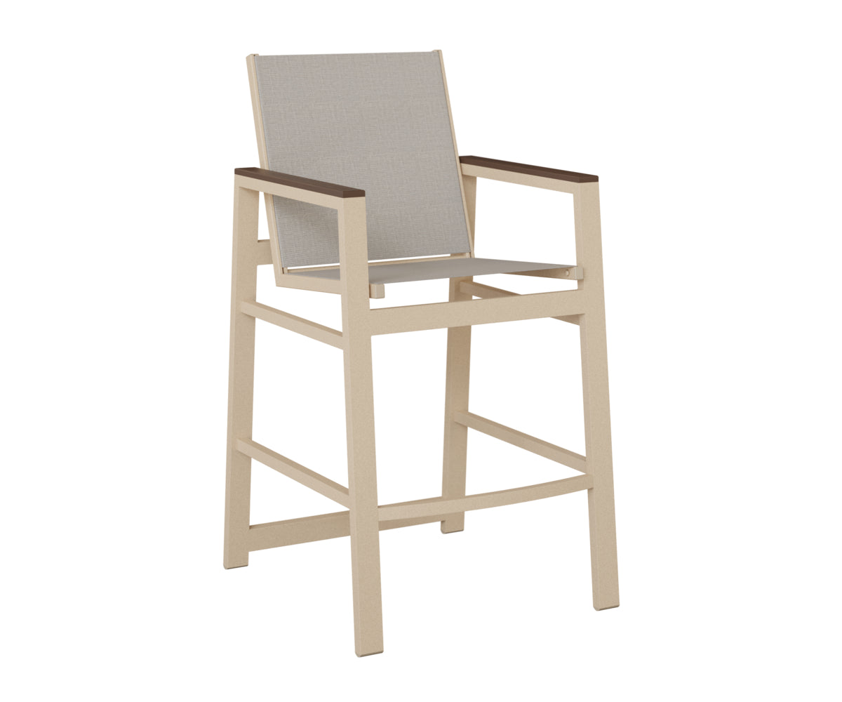 Berlin Gardens Vida Padded Sling Bar Chair