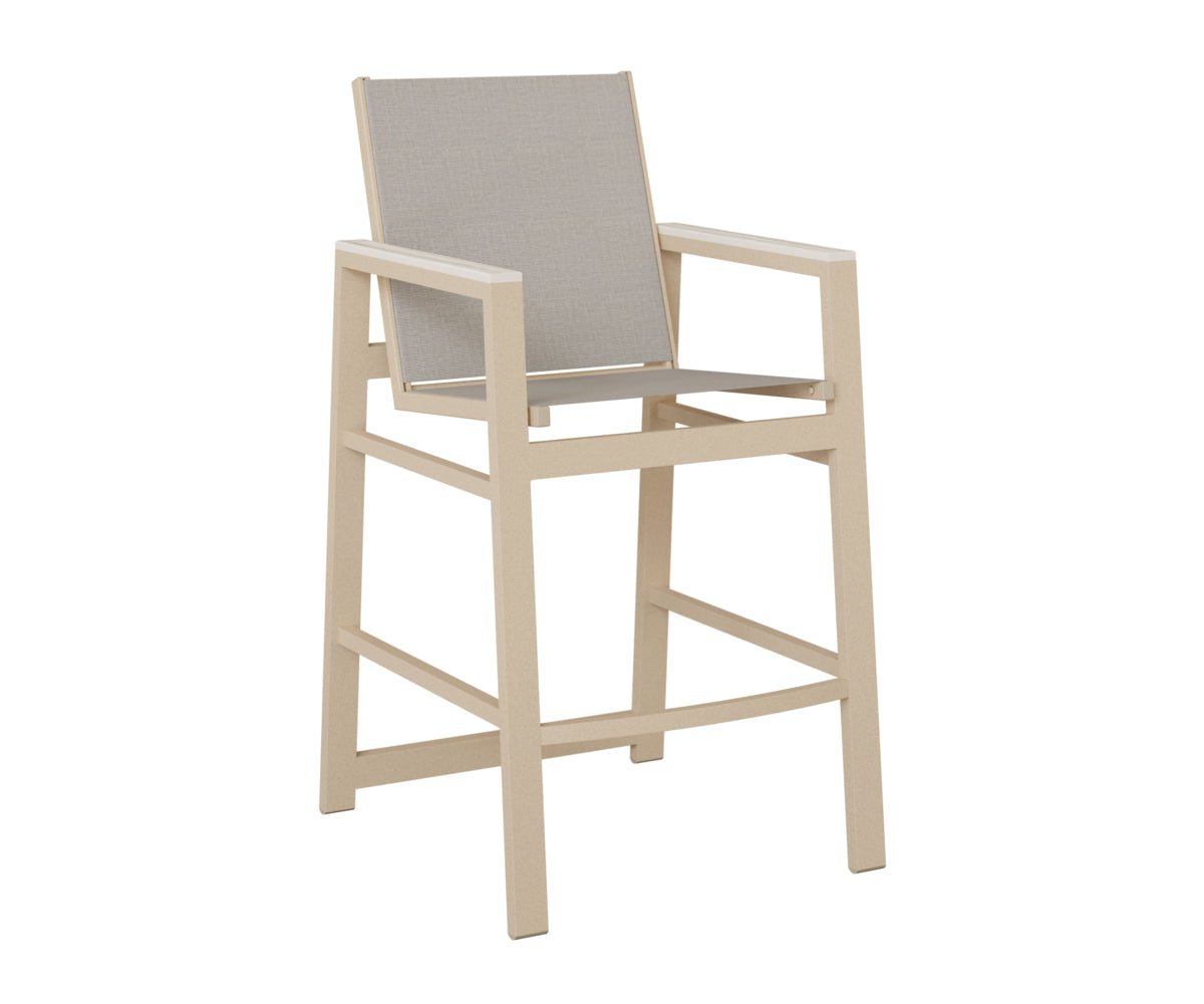 Berlin Gardens Vida Padded Sling Bar Chair
