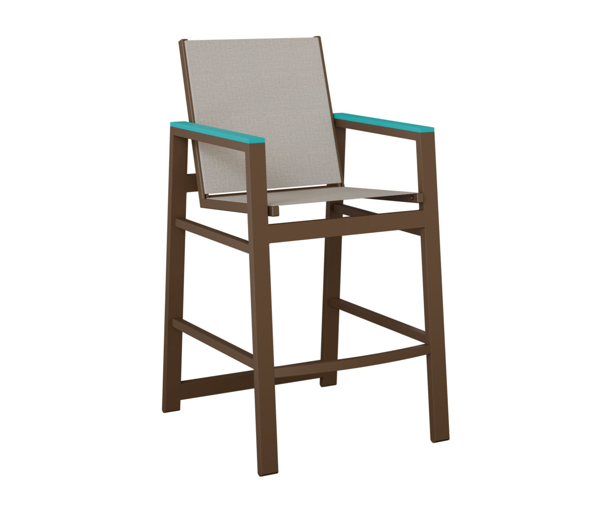Berlin Gardens Vida Padded Sling Bar Chair