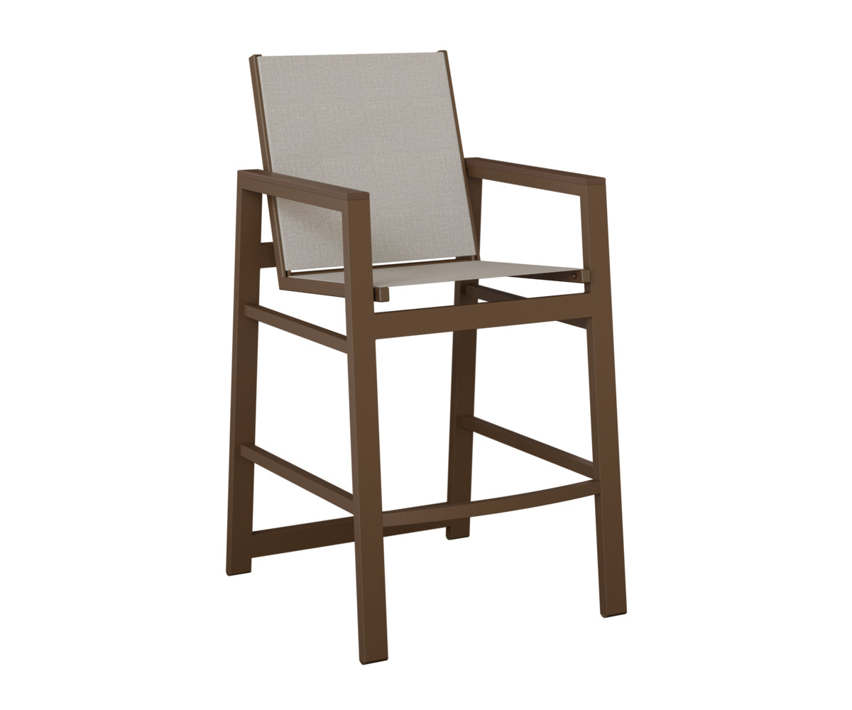 Berlin Gardens Vida Padded Sling Bar Chair
