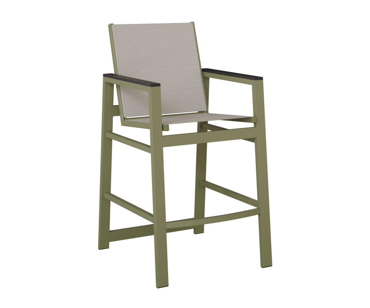 Berlin Gardens Vida Padded Sling Bar Chair