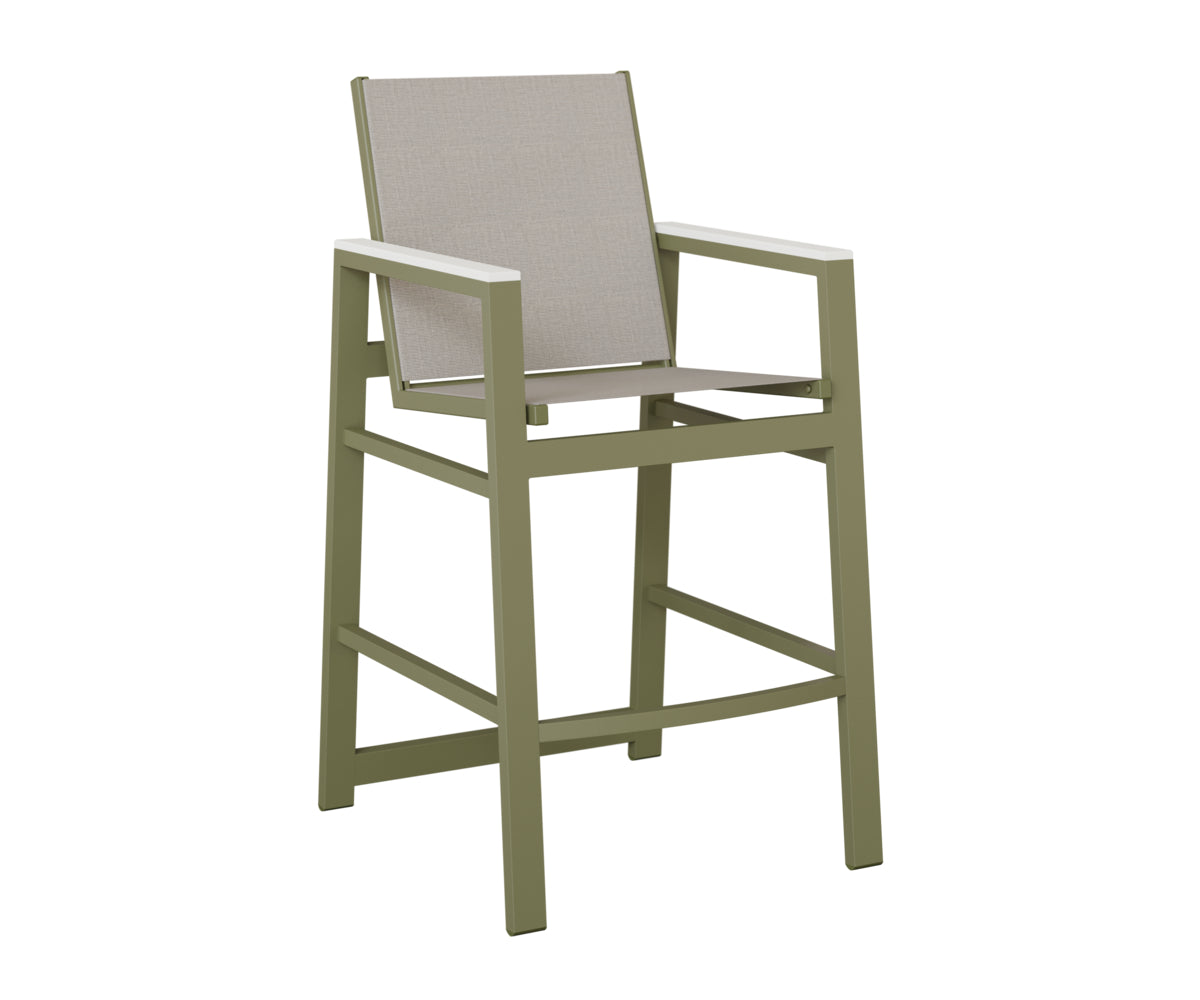 Berlin Gardens Vida Padded Sling Bar Chair