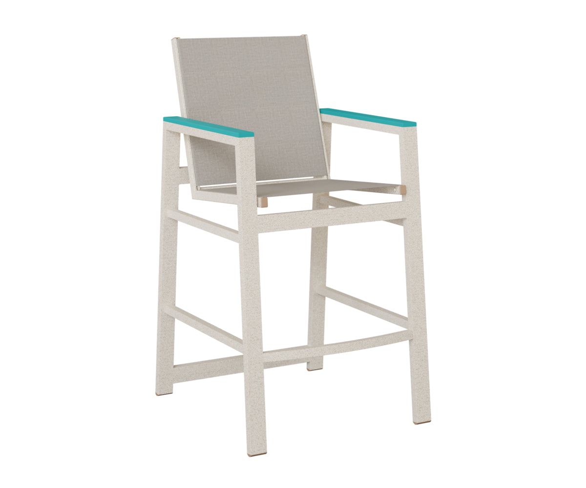 Berlin Gardens Vida Padded Sling Bar Chair