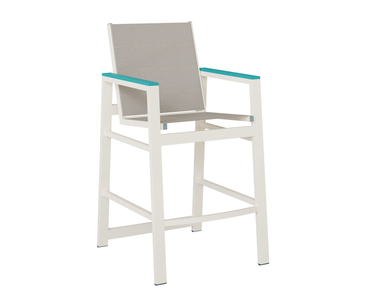 Berlin Gardens Vida Padded Sling Bar Chair
