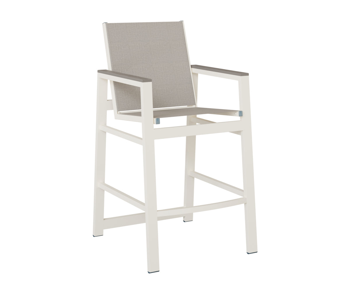 Berlin Gardens Vida Padded Sling Bar Chair