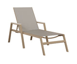 Berlin Gardens Vida Regular Sling Chaise Lounge with Arms