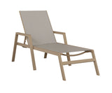 Berlin Gardens Vida Regular Sling Chaise Lounge with Arms