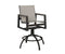 Berlin Gardens Vida Padded Sling Swivel Bar Chair