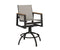 Berlin Gardens Vida Regular Sling Swivel Bar Chair