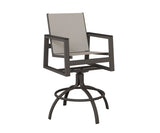 Berlin Gardens Vida Regular Sling Swivel Bar Chair
