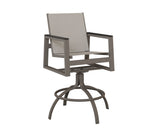 Berlin Gardens Vida Regular Sling Swivel Bar Chair