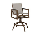 Berlin Gardens Vida Regular Sling Swivel Bar Chair