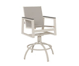 Berlin Gardens Vida Regular Sling Swivel Bar Chair