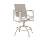 Berlin Gardens Vida Regular Sling Swivel Bar Chair