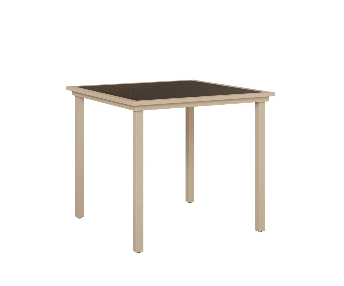 Berlin Gardens Vida Poly 44" Square Bar Table