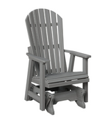 Weatherwood Single Glider Driftwood Gray