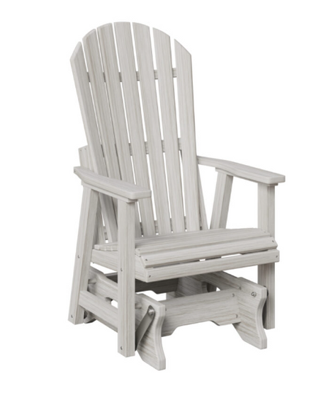 Weatherwood Single Glider Seashell