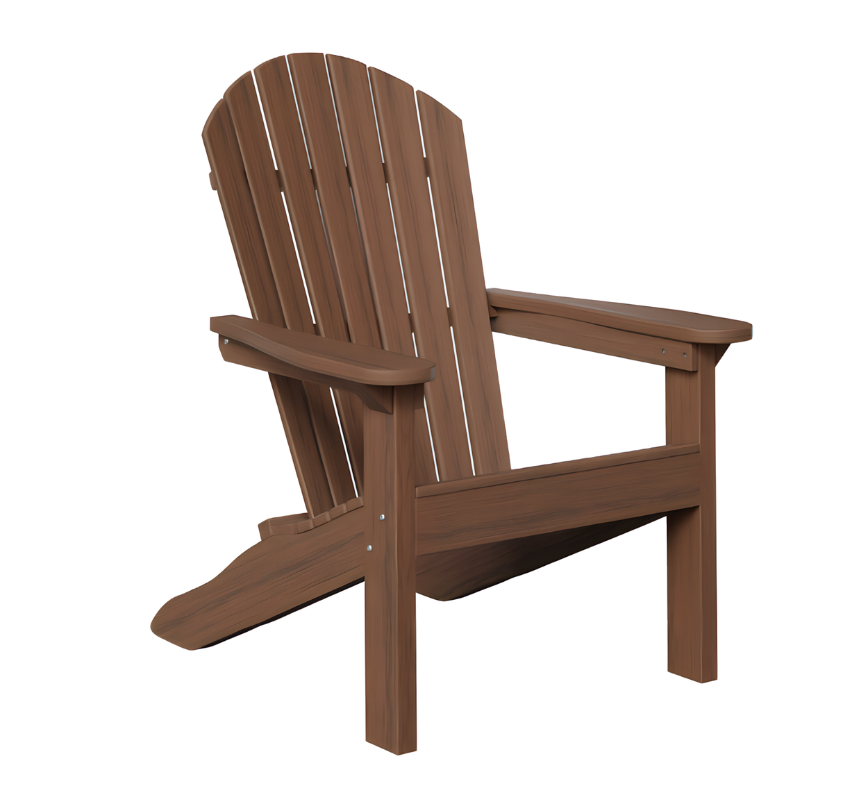 Weatherwood Adirondack Chair Brazilian Walnut