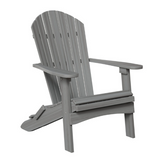 Weatherwood Folding Adirondack Chair Driftwood Gray