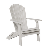 Weatherwood Folding Adirondack Chair Seashell