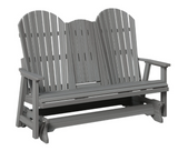 Weatherwood Three Seat Glider Driftwood Gray
