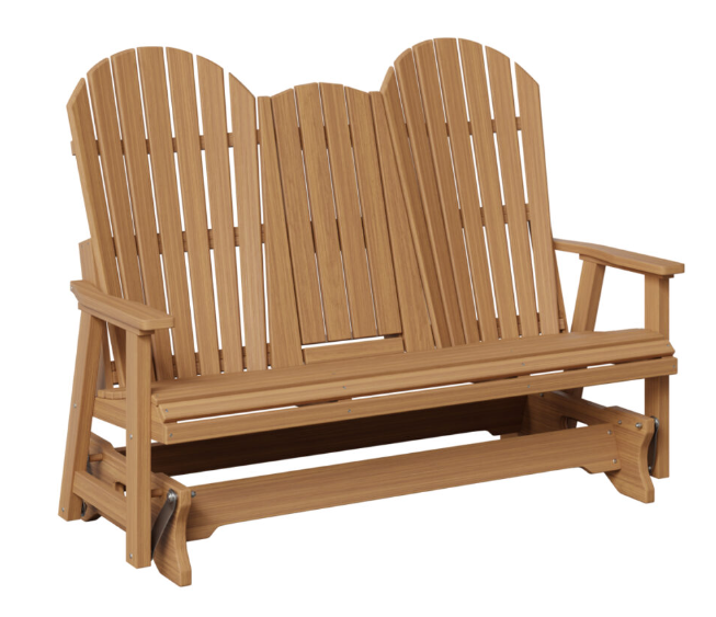 Weatherwood Three Seat Glider Natural Teak