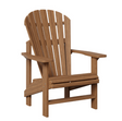 Weatherwood Upright Adirondack Chair Antique Mahogany