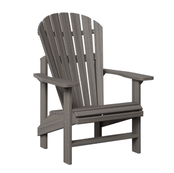 Weatherwood Upright Adirondack Chair Coastal Gray