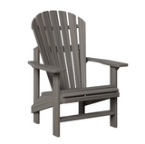 Weatherwood Upright Adirondack Chair Coastal Gray