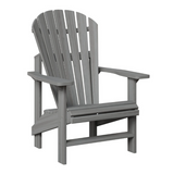 Weatherwood Upright Adirondack Chair Driftwood Gray