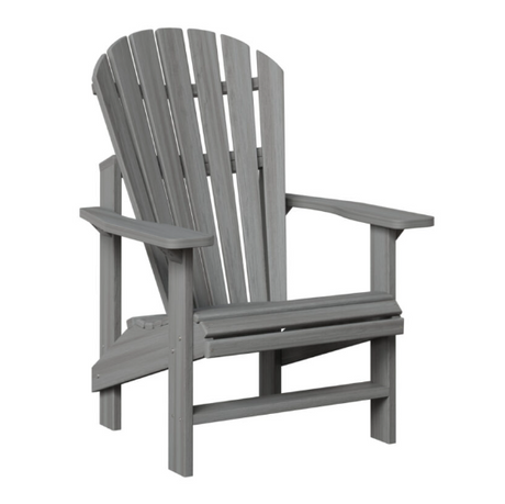 Weatherwood Upright Adirondack Chair Driftwood Gray