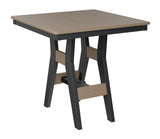 Berlin Gardens Harbor Bar Tables Standard Top 33" Square Bar Table