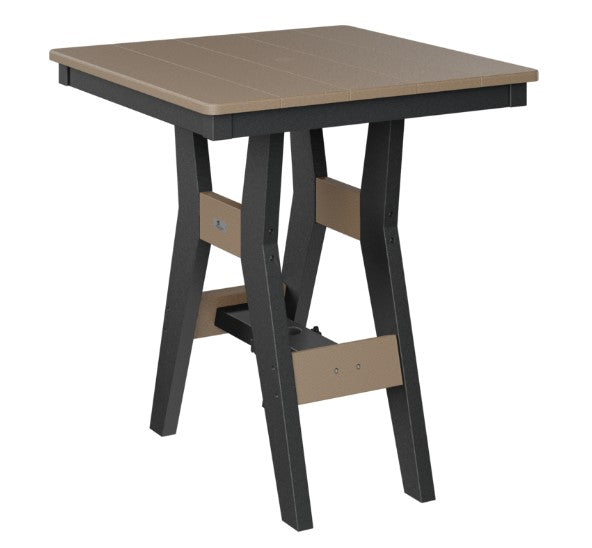 Berlin Gardens Harbor Bar Tables Standard Top 28" Square Bar Table