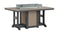 Berlin Gardens Garden Classic Standard Top 44" x 72" Rectangular Fire Bar Table