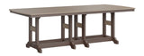 Berlin Gardens Garden Classic Standard Top 44" x 96" Rectangular Bar Table