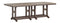 Berlin Gardens Garden Classic Standard Top 44" x 96" Rectangular Bar Table