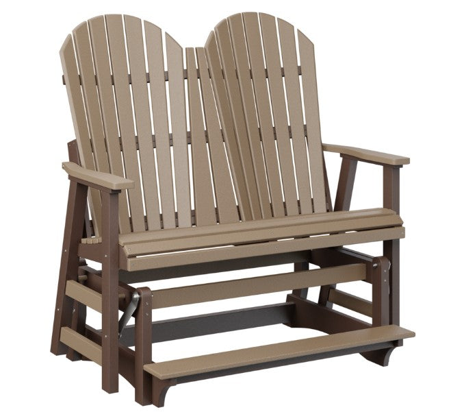 Berlin Gardens Comfo-Back Double Counter Glider with Allochrome Brackets