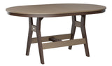 Berlin Gardens Harbor Bar Tables Standard Top 44" x 64" Oblong Bar Table